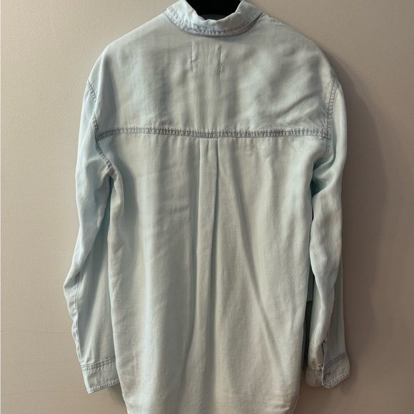 Ultra light denim shirt community brand from aritzia new with tags - Picture 2 of 5